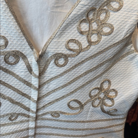 Lilly Pulitzer Lennox Shift Dress “Icing on the Cake”Sz8 - Picture 8 of 9